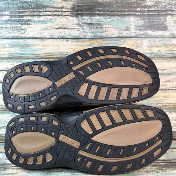 Orthofeet Fisherman Sandals Alpine Mens 13W Brown Leather Orthotic Diabetic Shoe main image 6